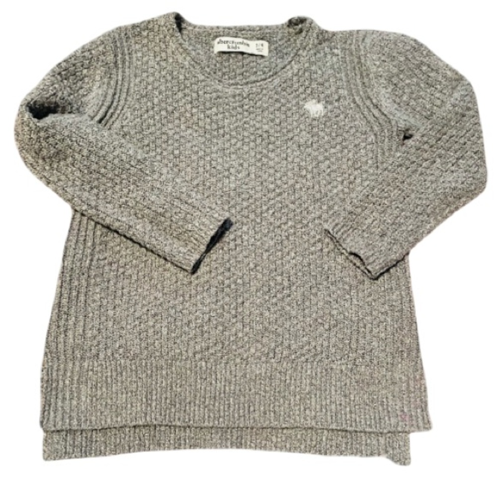 Abercrombie Kids Gray Knit Sweater Girls Size 3/